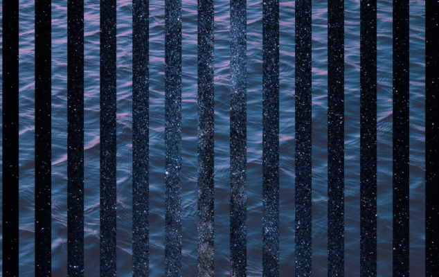 a turbulent sea symbolizing the dynamic challenges of niche talent acquisition