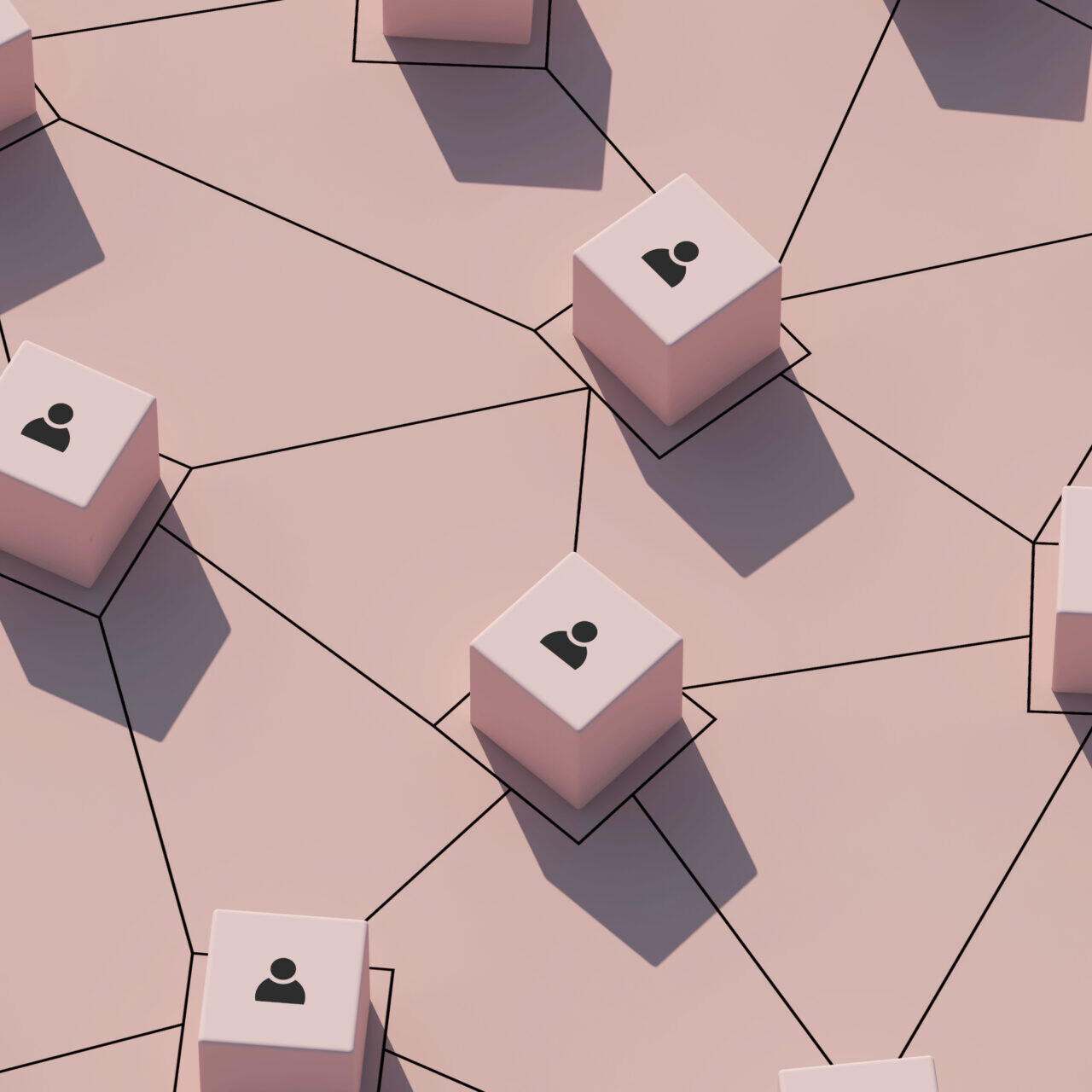 CharlieHR review concept showing connected employee nodes representing HR software and workforce management.